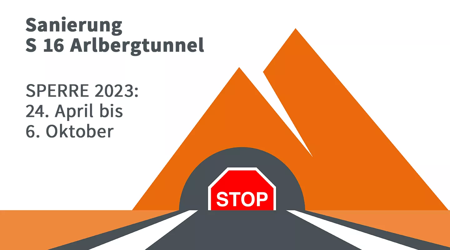 Arlbergtunnel Sperre2023 Infoscreen
