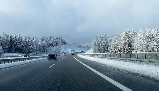 Autobahn Winter