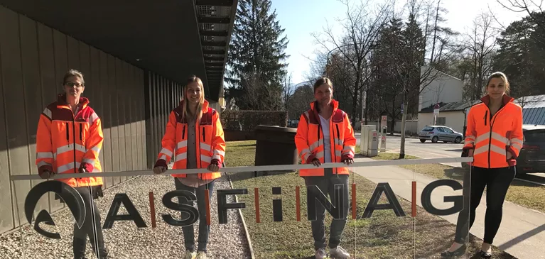 Das rein weibliche Planungsteam der ASFINAG Bau Management GmbH in Tirol