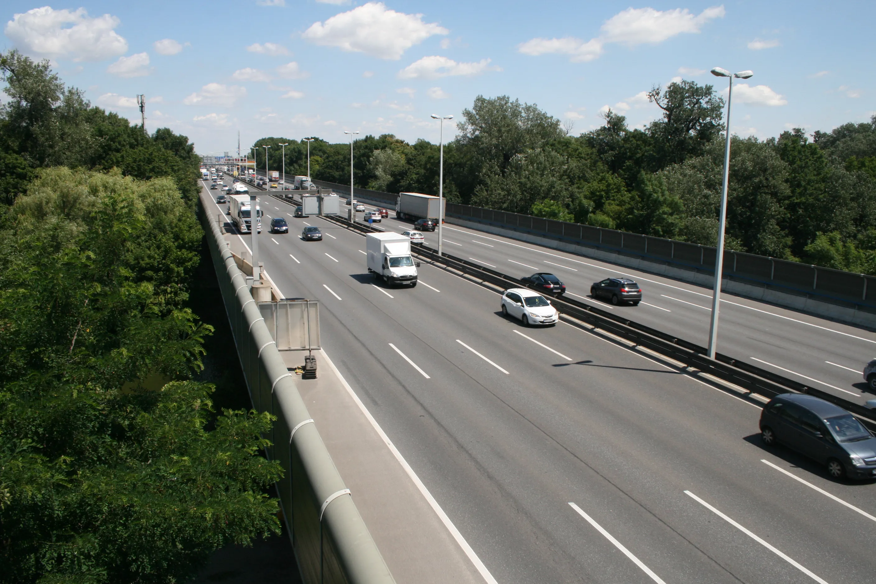 A 23 Südosttangente Abschnitt Prater Hochstraße